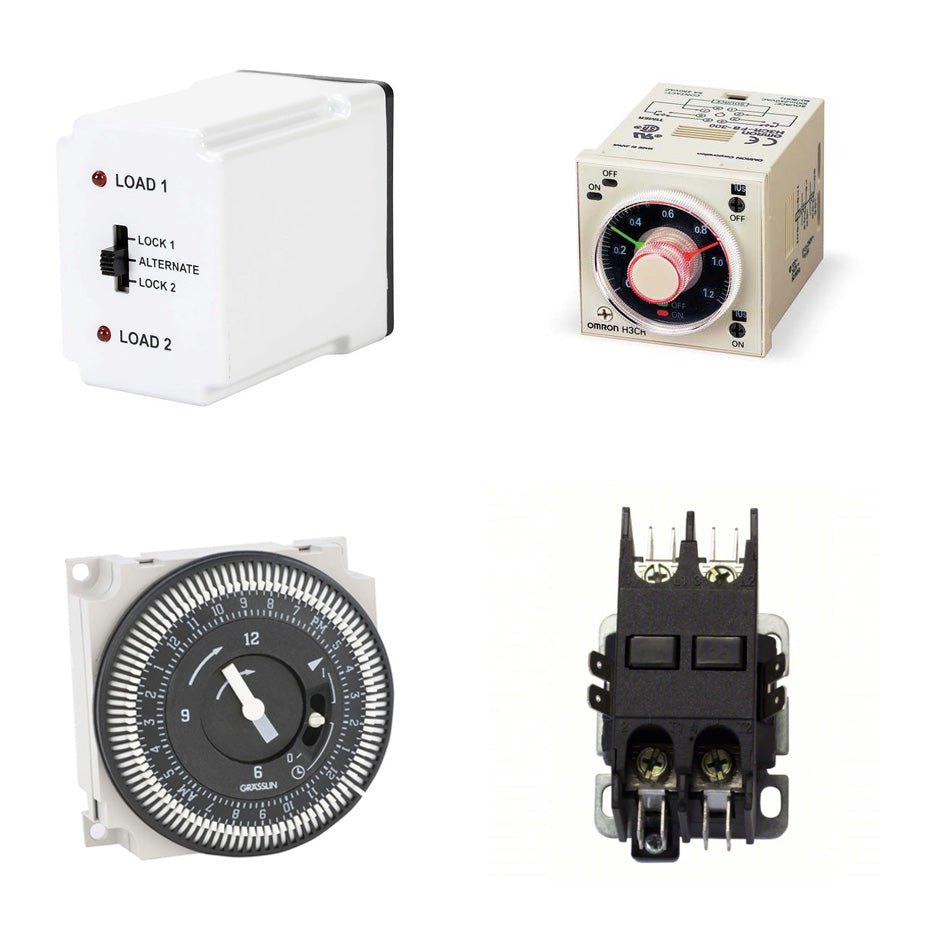 Septic Timers, Alternating Relays & Contactors