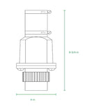 Zoeller Pro Sewage Check Valve 2"