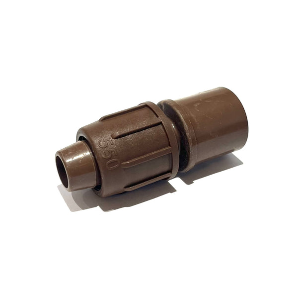 Drip Tubing 1/2” Socket/3/4” Spigot Adapters (ABS)
