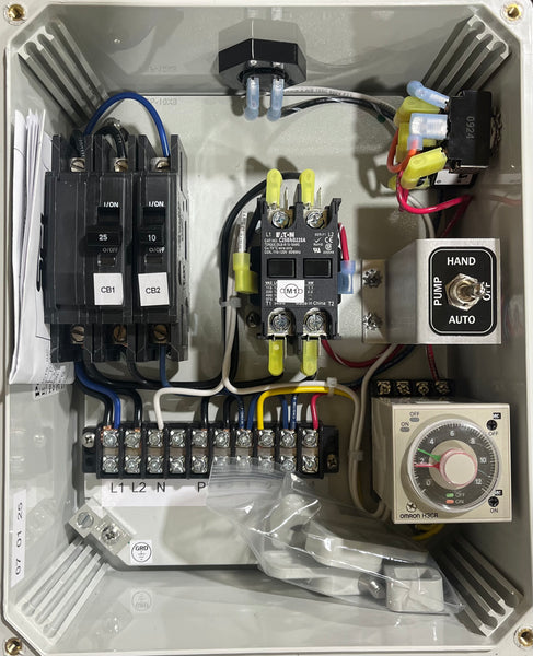 SPI 50B017-120/240D Model Simplex Dosing Control Panel