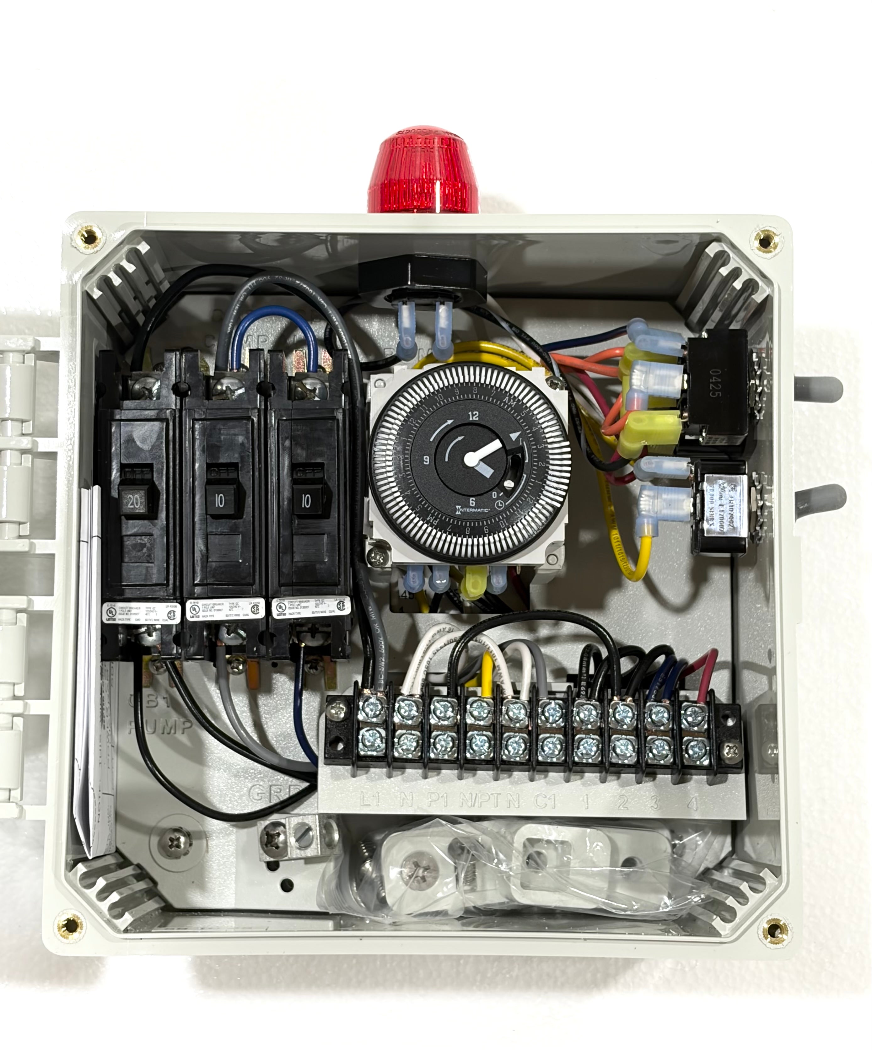 Ab-Soul controlSystem サイン入り SPI 50B120-CPT Model Aerobic Control Panel with Timer