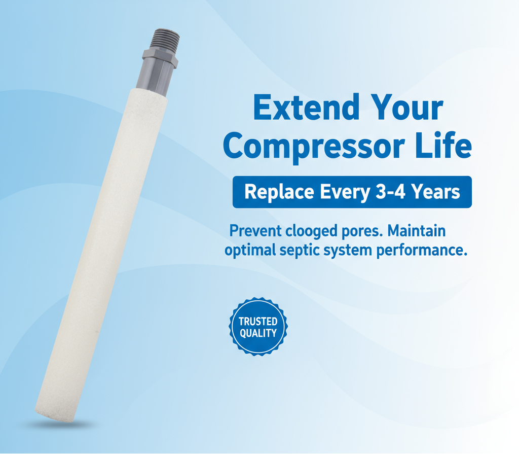 Aerobic Septic Aeration Air Diffuser Promotional Banner