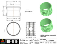 Tuf-Tite 16" x 12" Riser